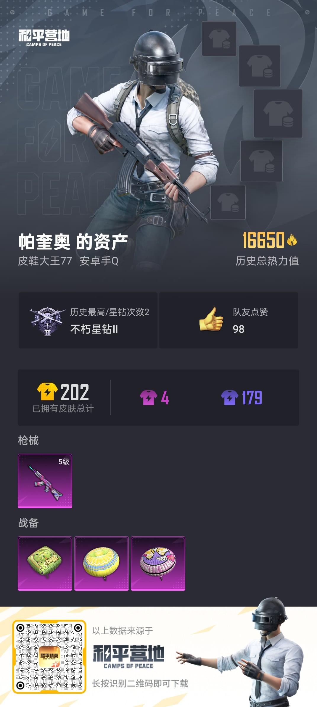 HPSJ3215164和平精英账号详情图6 HPSJ3215164和平精英账号详情图6
