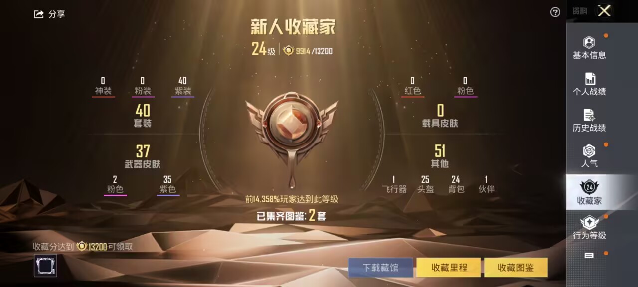 HPSJ3217264和平精英账号详情图4