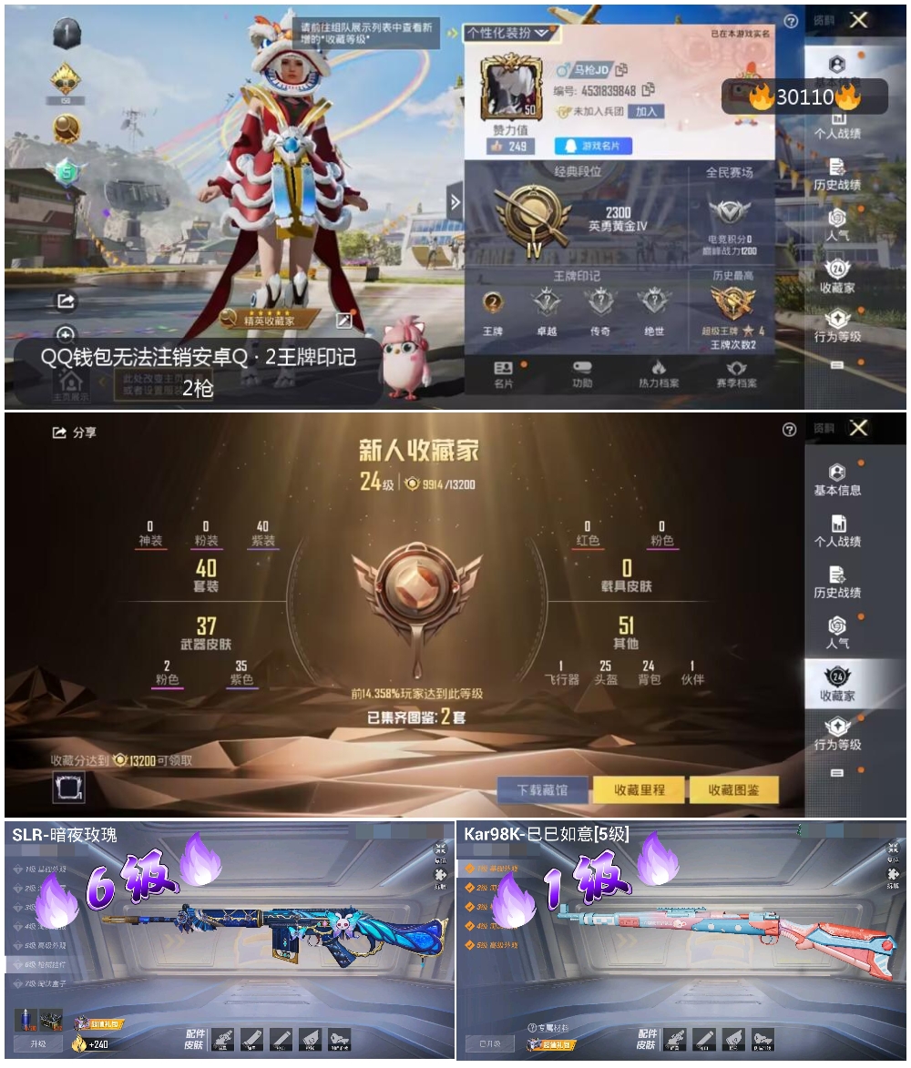 HPSJ3217264和平精英账号详情图5
