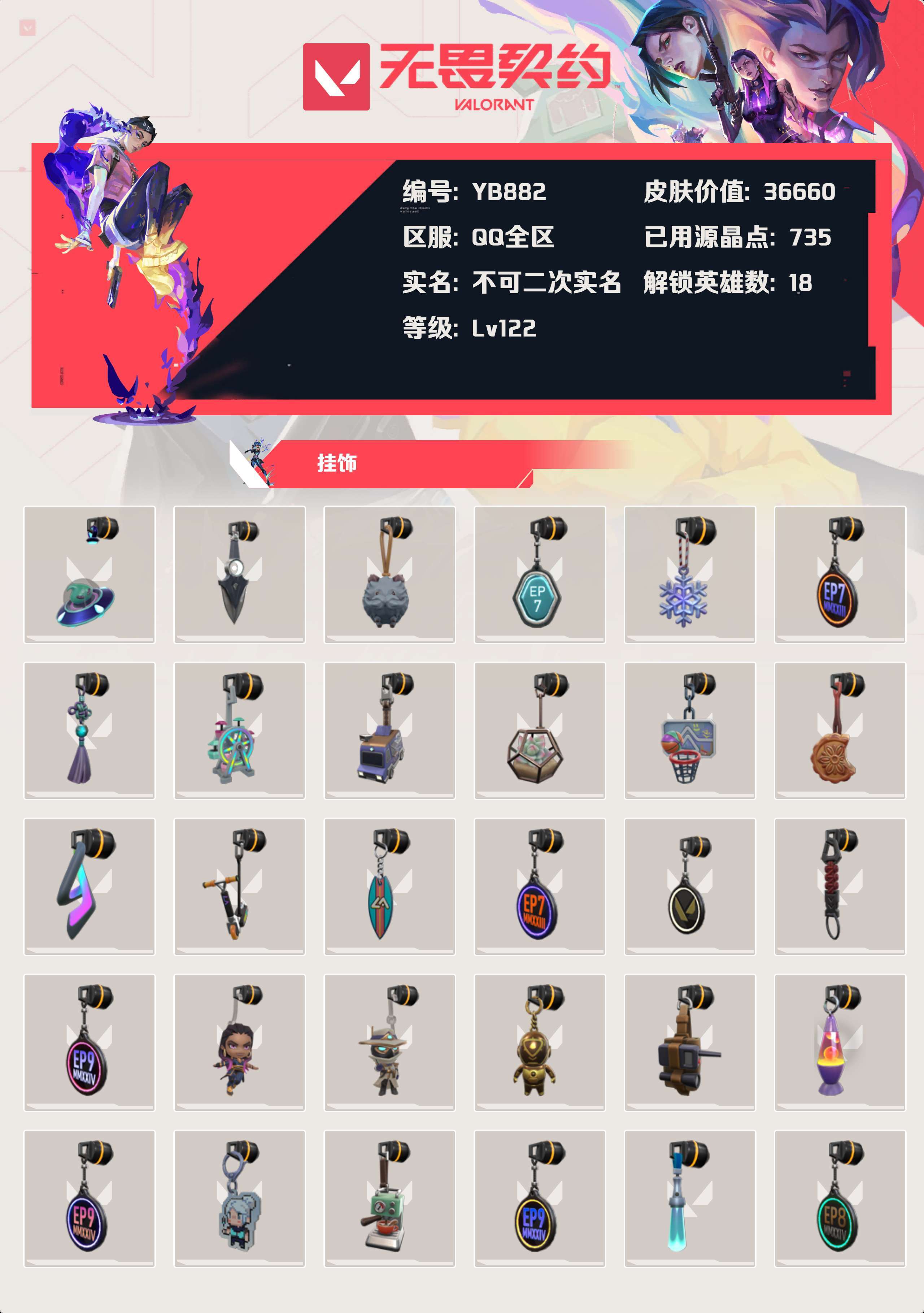 WWQYBY34371无畏契约账号详情图4 WWQYBY34371无畏契约账号详情图4