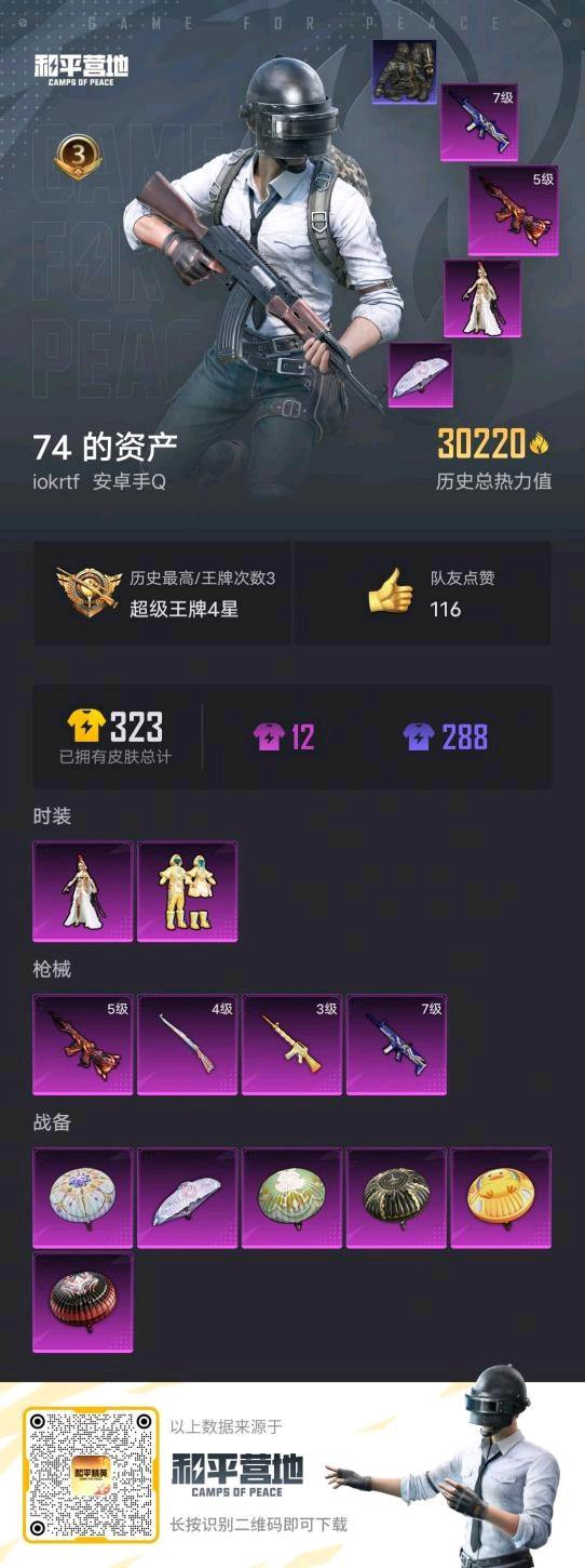 HPSJ3219614和平精英账号详情图7 HPSJ3219614和平精英账号详情图7