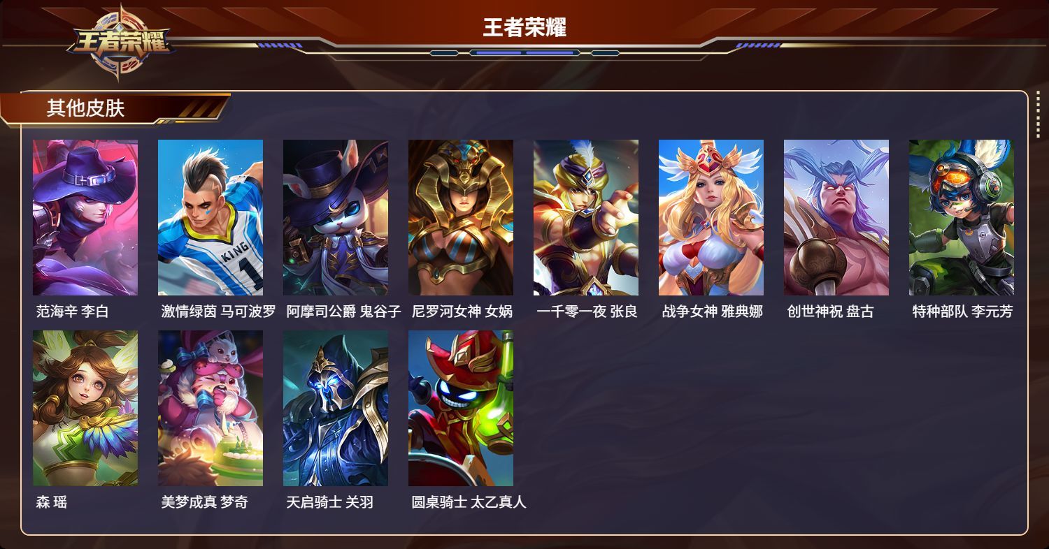 WZMK3136051王者荣耀账号详情图4 WZMK3136051王者荣耀账号详情图4