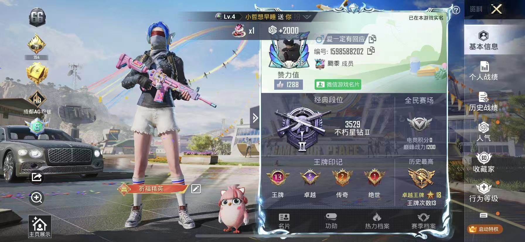 HPSJ3221882和平精英账号详情图9 HPSJ3221882和平精英账号详情图9
