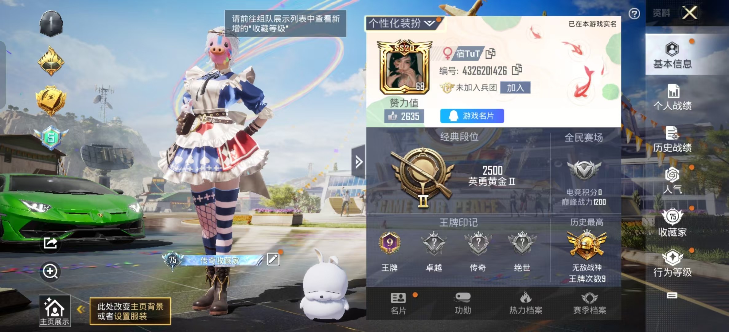 HPSJ3222343和平精英账号详情图10 HPSJ3222343和平精英账号详情图10