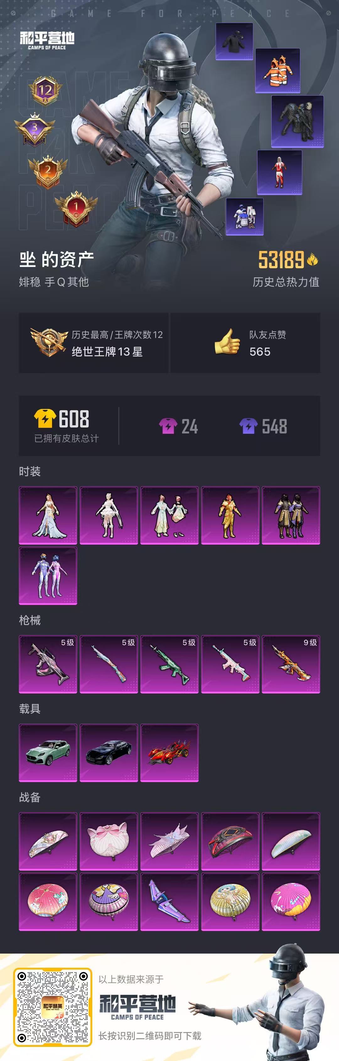 HPKG3224975和平精英账号详情图9 HPKG3224975和平精英账号详情图9