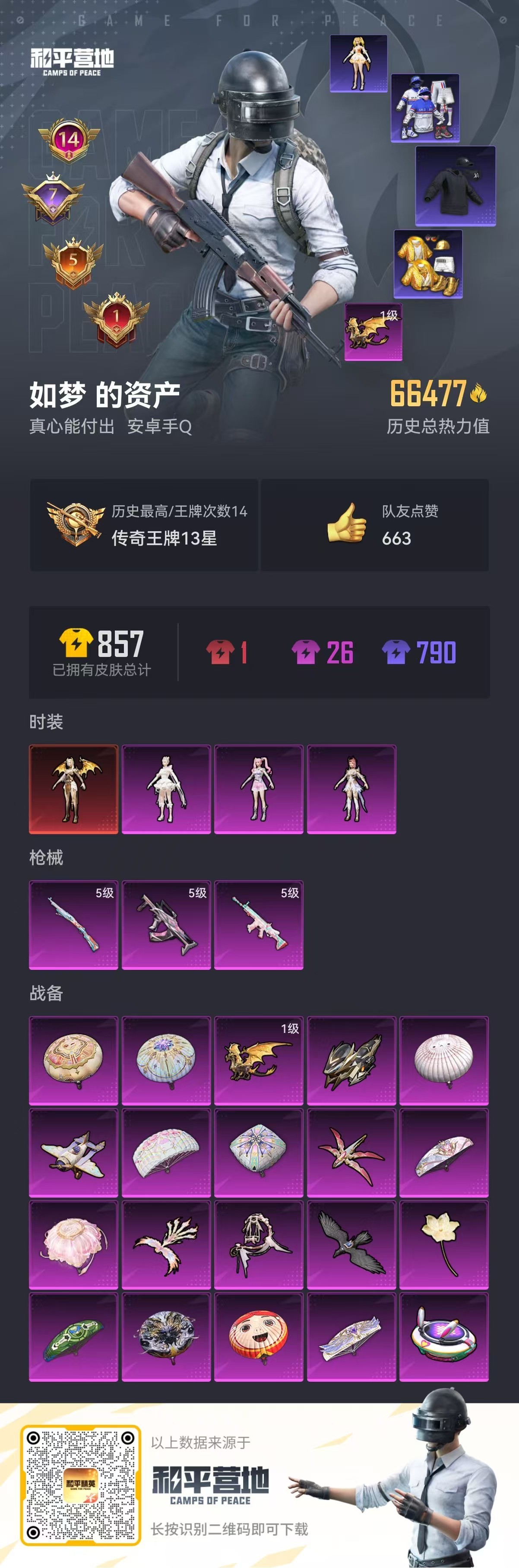 HPSJ3259340和平精英账号详情图9 HPSJ3259340和平精英账号详情图9