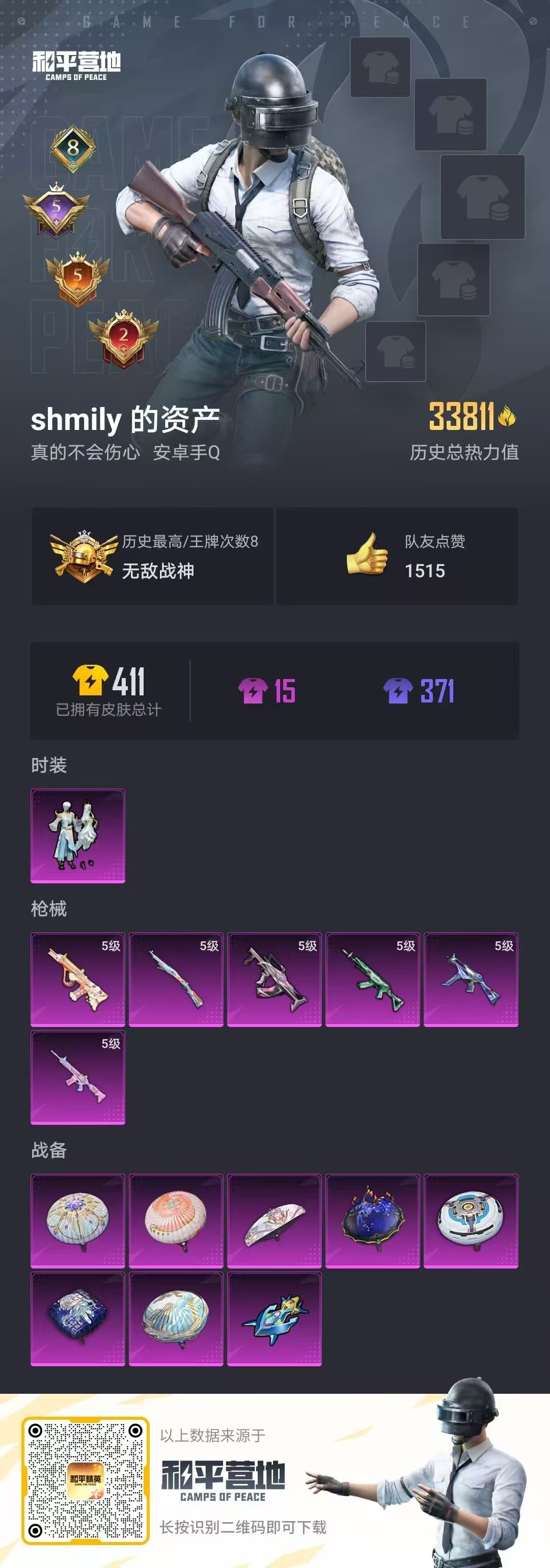 HPSJ3224235和平精英账号详情图6 HPSJ3224235和平精英账号详情图6