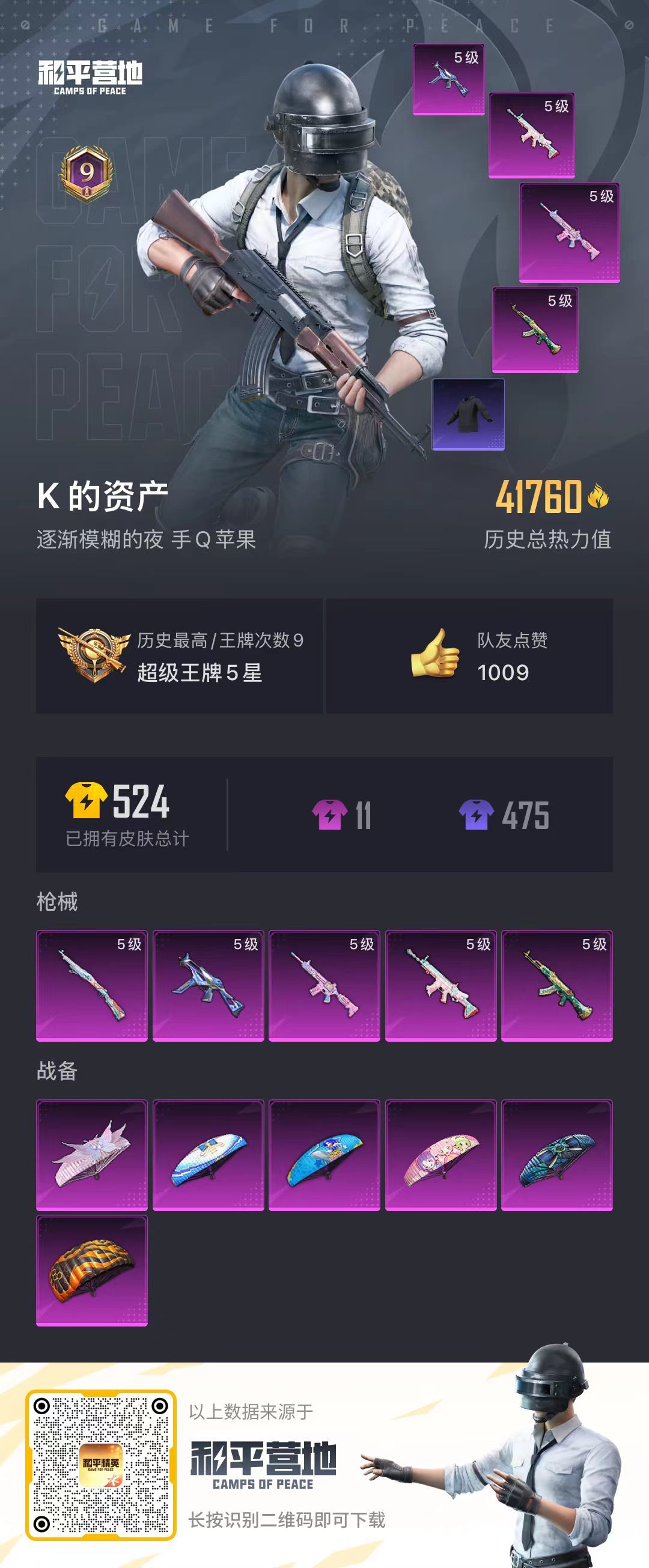 HPKG3197829和平精英账号详情图5 HPKG3197829和平精英账号详情图5