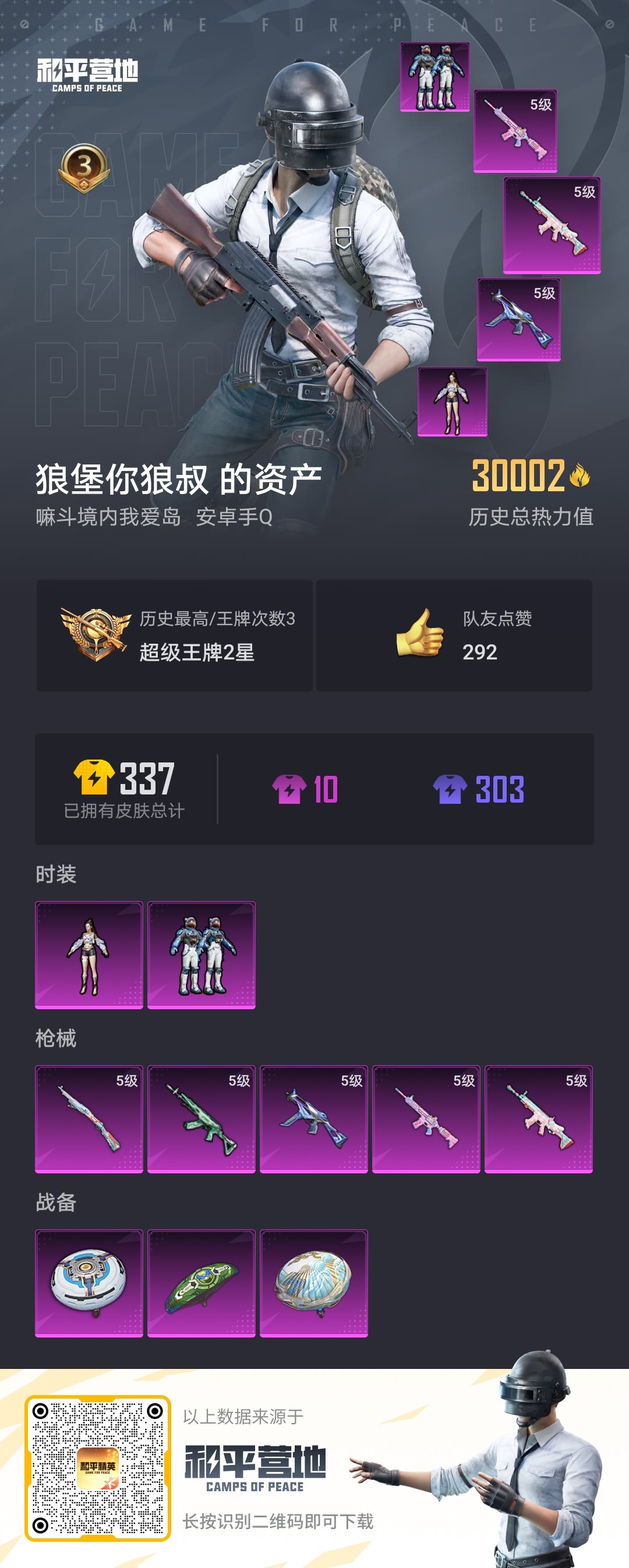 HPKG3175200和平精英账号详情图8