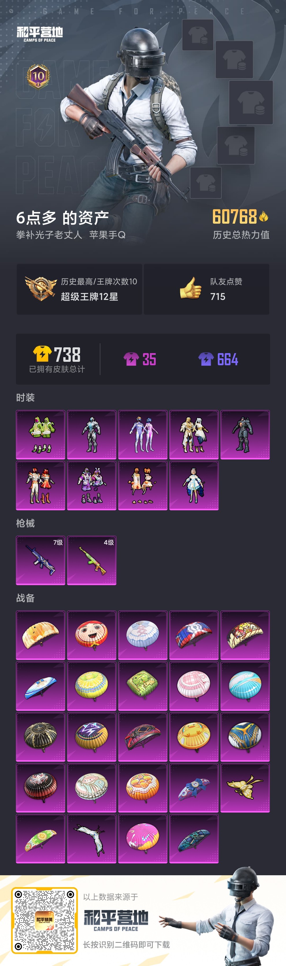 HPSJ3190368和平精英账号详情图8 HPSJ3190368和平精英账号详情图8