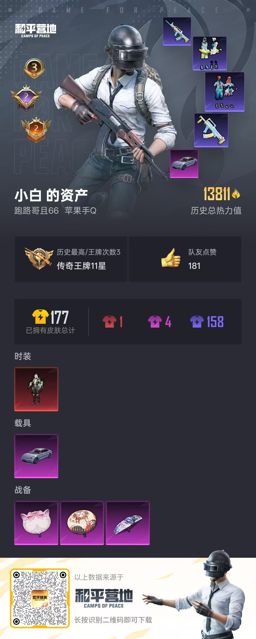 HPSJ3194910和平精英账号详情图5 HPSJ3194910和平精英账号详情图5