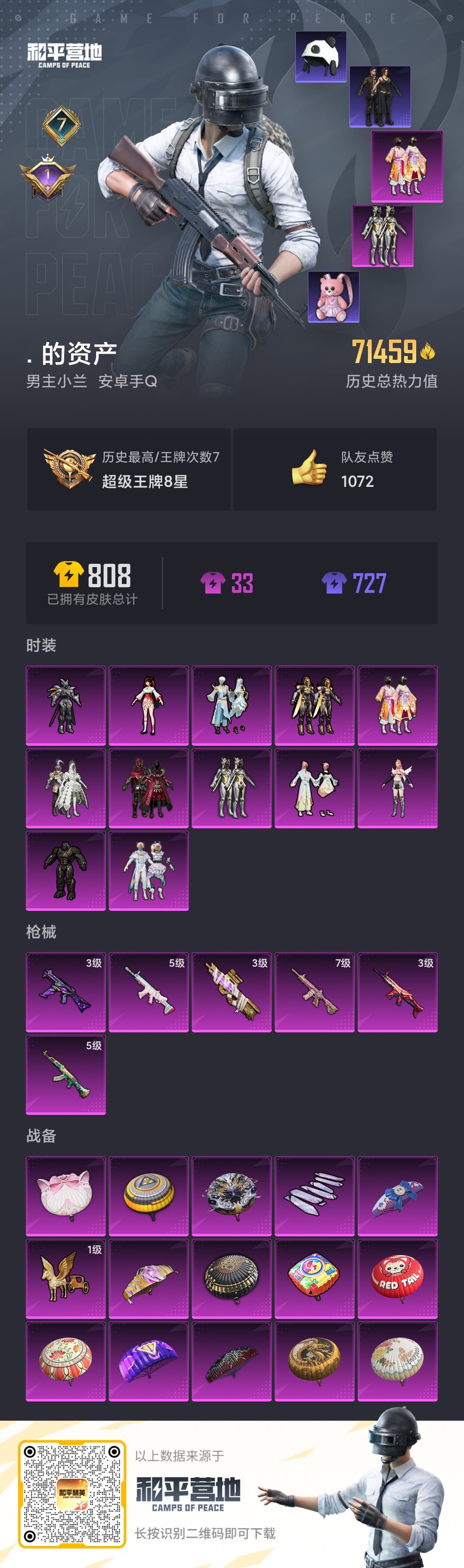 HPSJ3165129和平精英账号详情图9 HPSJ3165129和平精英账号详情图9
