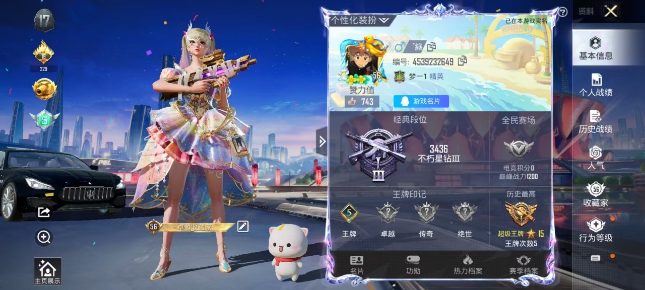 HPKG3227497和平精英账号详情图9 HPKG3227497和平精英账号详情图9