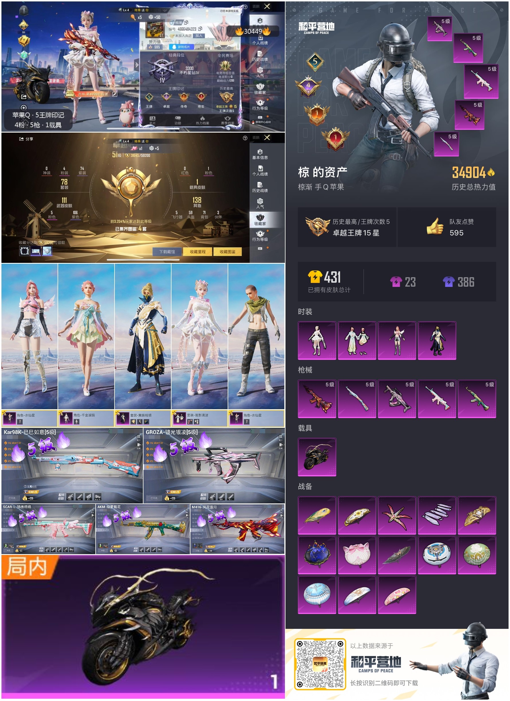 HPSJ3226968和平精英账号详情图5 HPSJ3226968和平精英账号详情图5