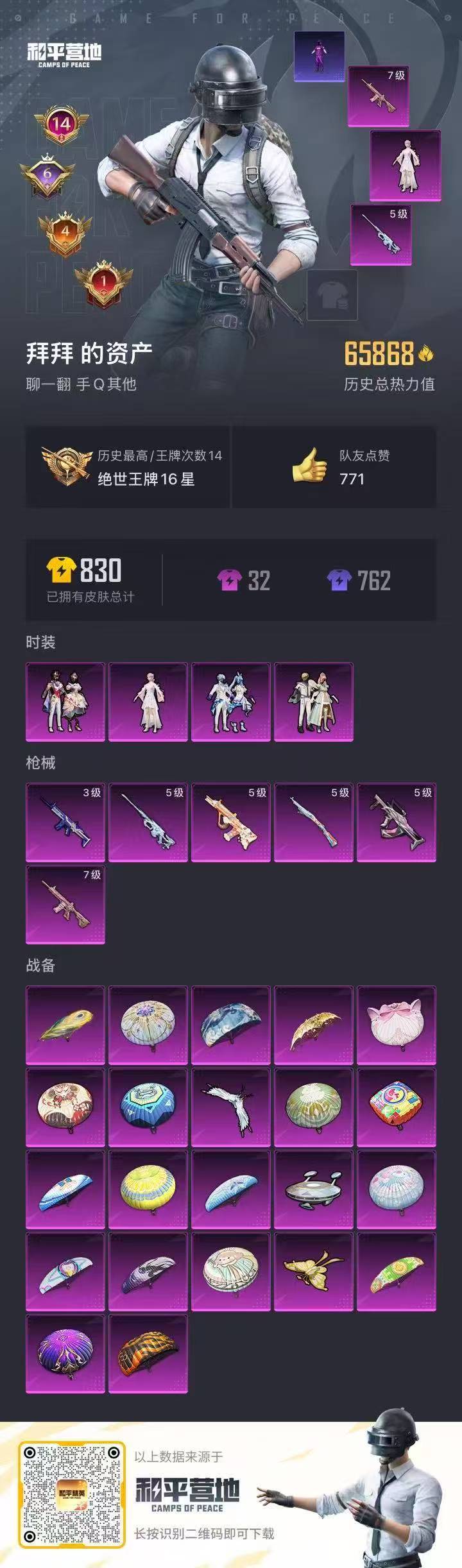 HPKG3227505和平精英账号详情图11 HPKG3227505和平精英账号详情图11