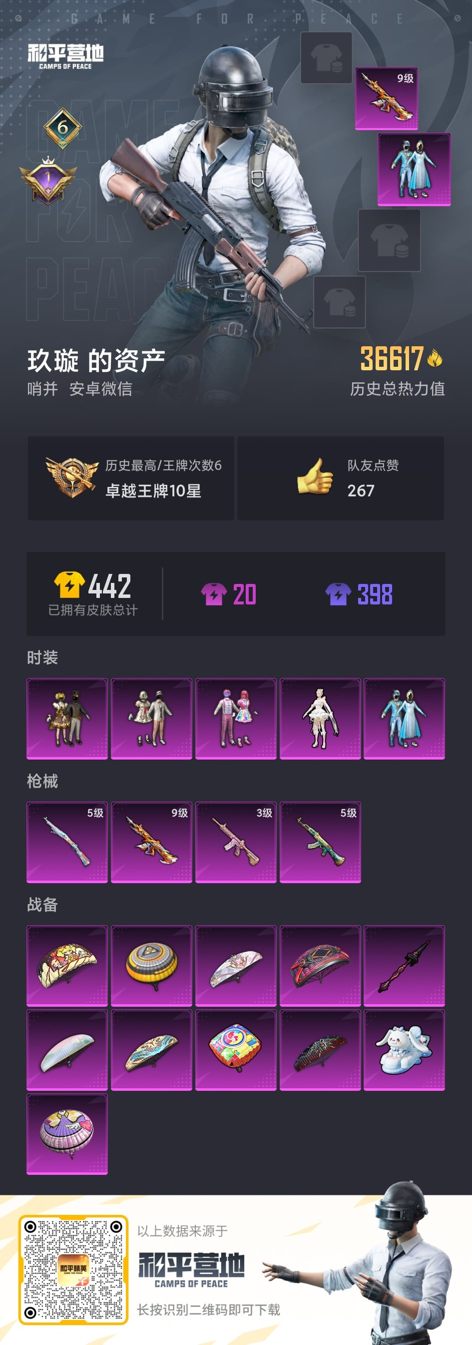 HPKG3227525和平精英账号详情图7 HPKG3227525和平精英账号详情图7