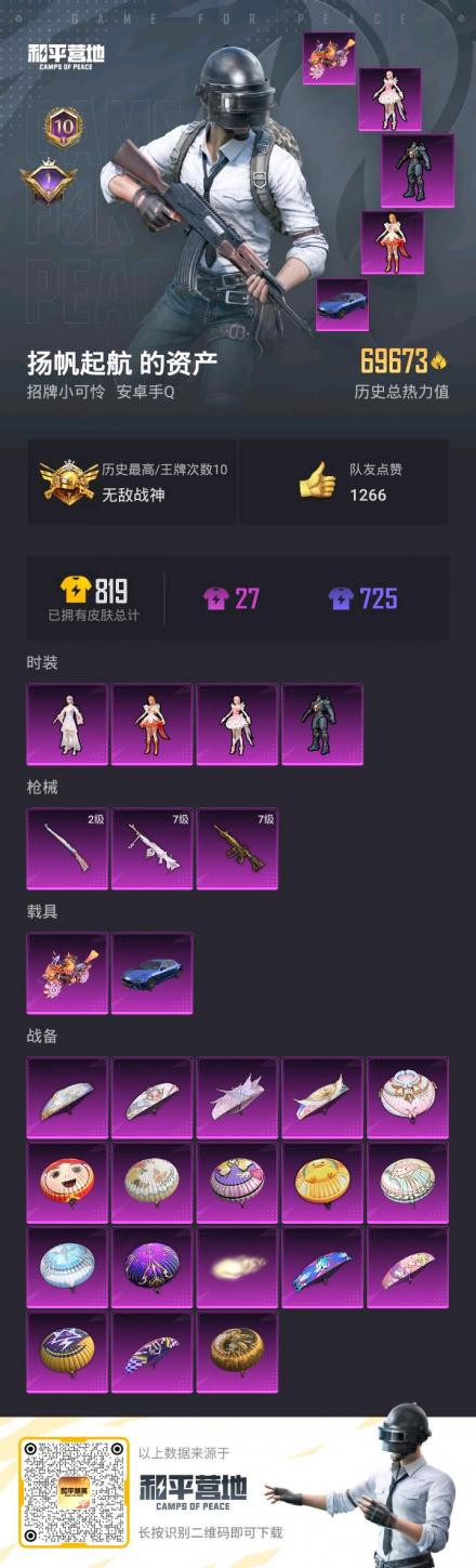 HPSJ3227088和平精英账号详情图8 HPSJ3227088和平精英账号详情图8