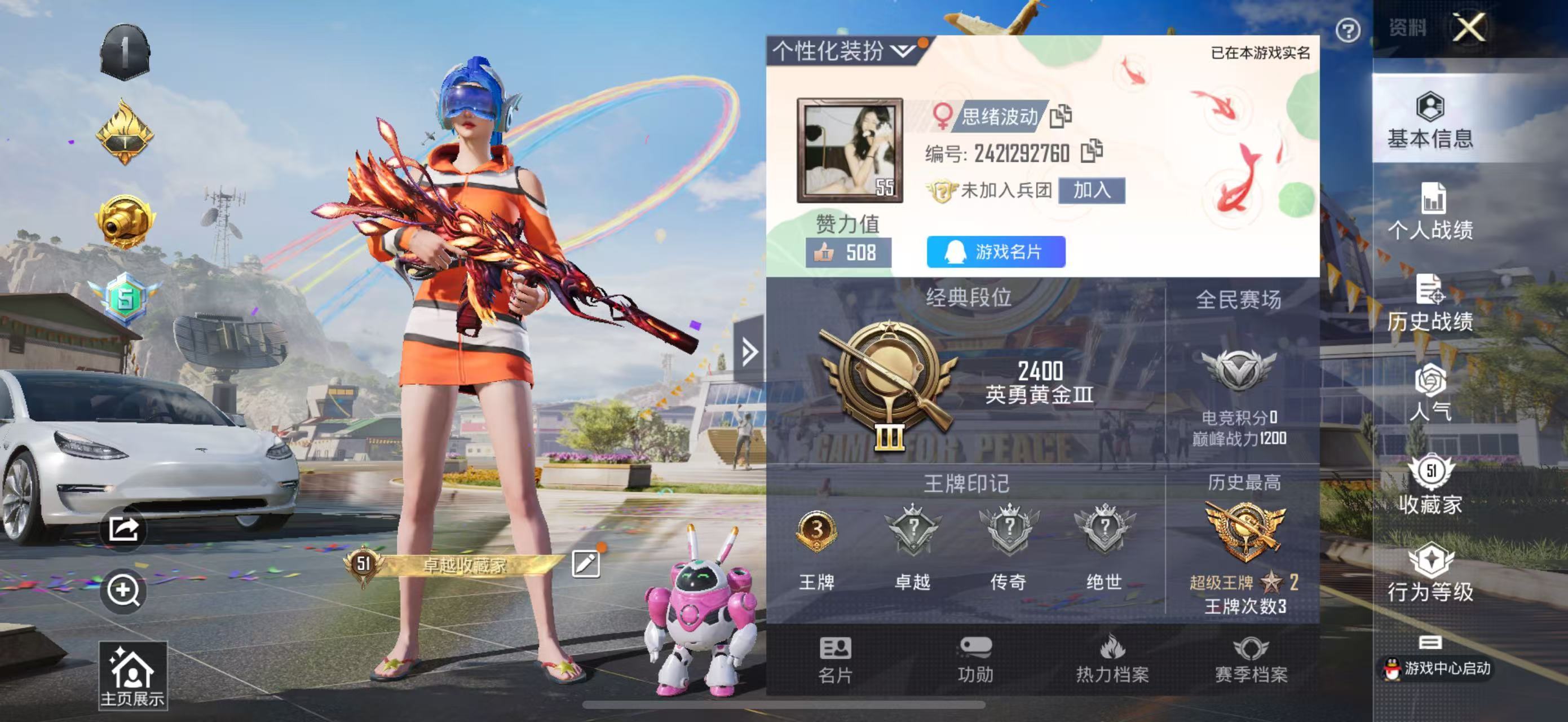 HPKG3247396和平精英账号详情图11 HPKG3247396和平精英账号详情图11