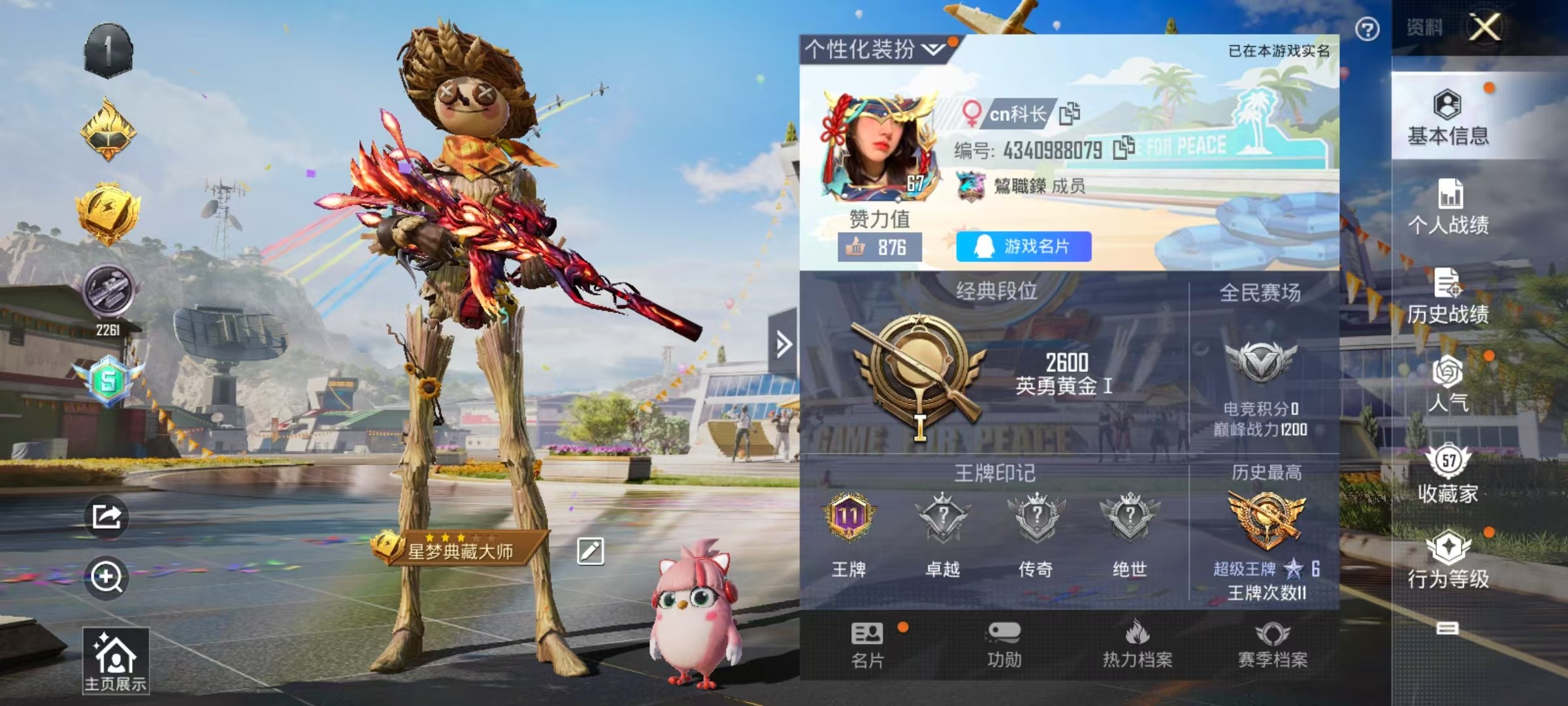 HPSJ3228575和平精英账号详情图9 HPSJ3228575和平精英账号详情图9