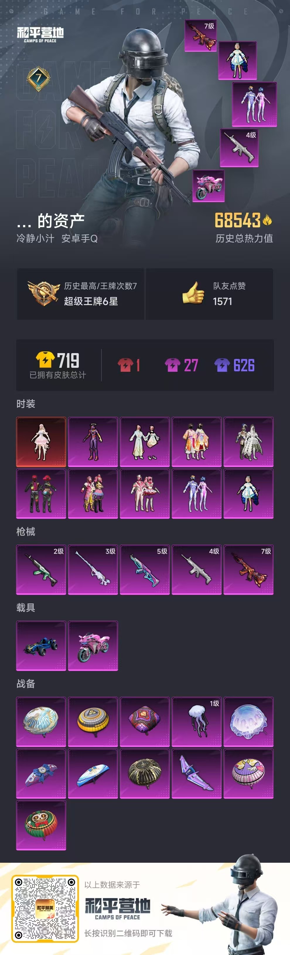 HPSJ3229265和平精英账号详情图9 HPSJ3229265和平精英账号详情图9