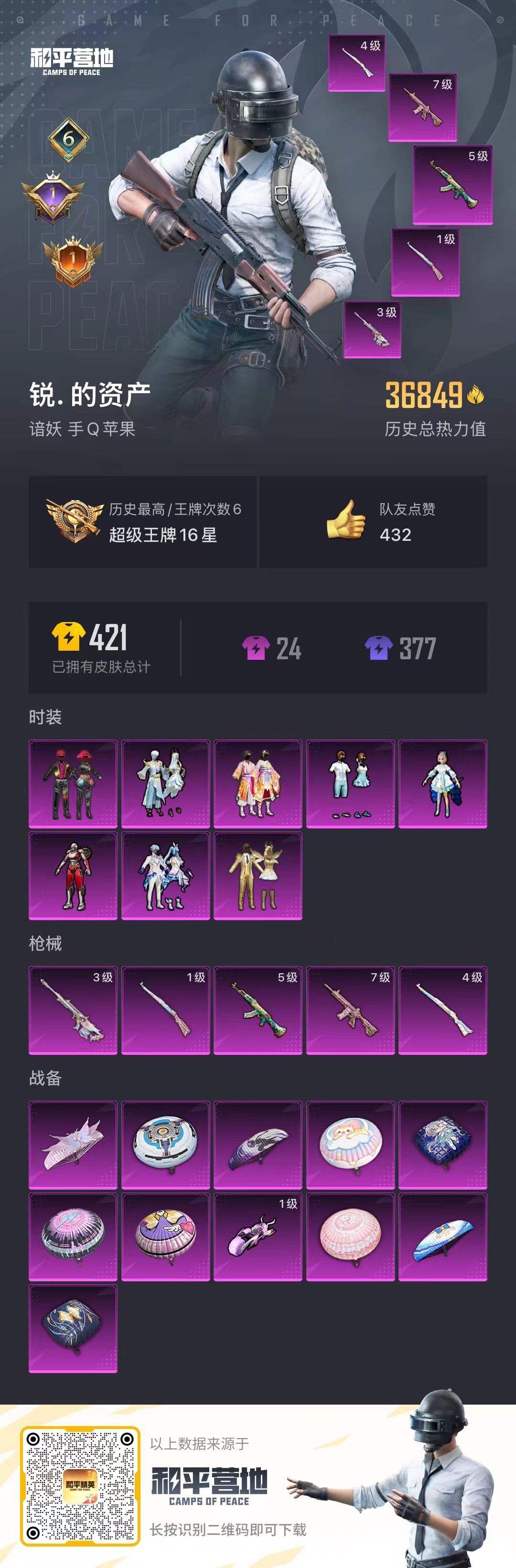 HPKG3229325和平精英账号详情图8 HPKG3229325和平精英账号详情图8