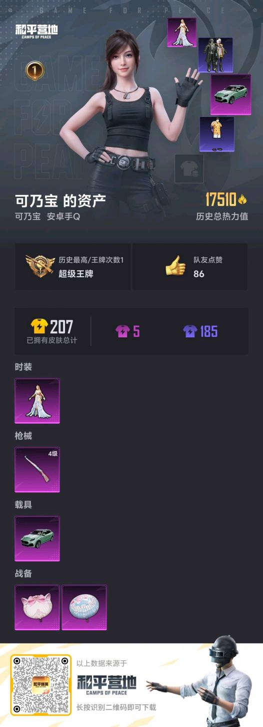HPSJ3231578和平精英账号详情图4 HPSJ3231578和平精英账号详情图4
