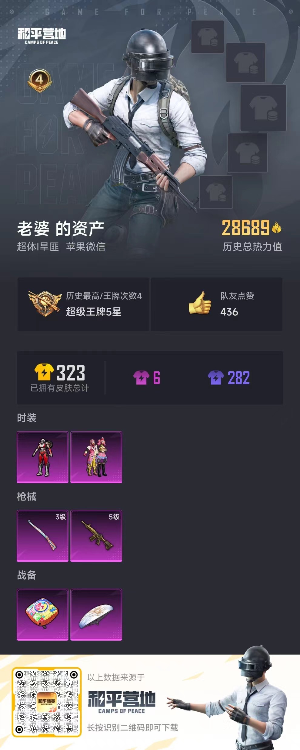 HPKG3232323和平精英账号详情图8 HPKG3232323和平精英账号详情图8
