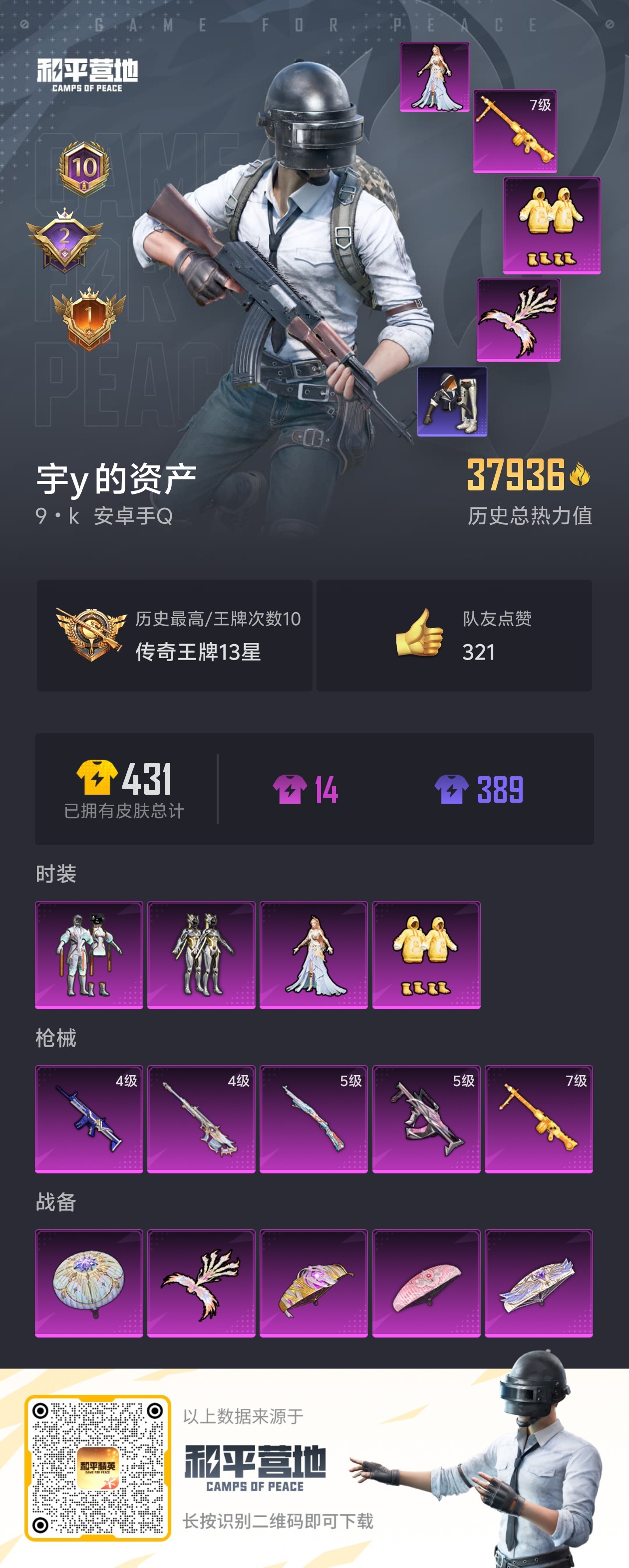 HPSJ3231584和平精英账号详情图7 HPSJ3231584和平精英账号详情图7