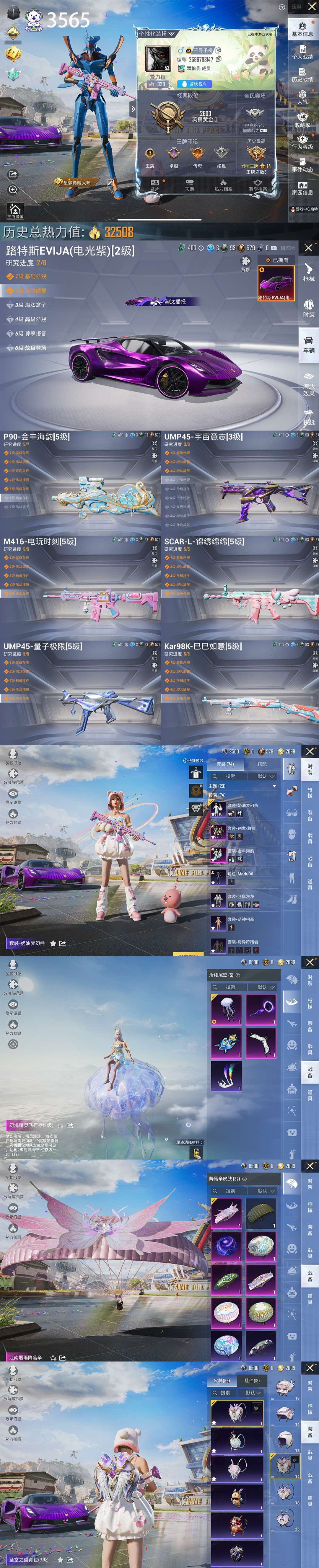 HPQM3317123和平精英账号详情图3 HPQM3317123和平精英账号详情图3
