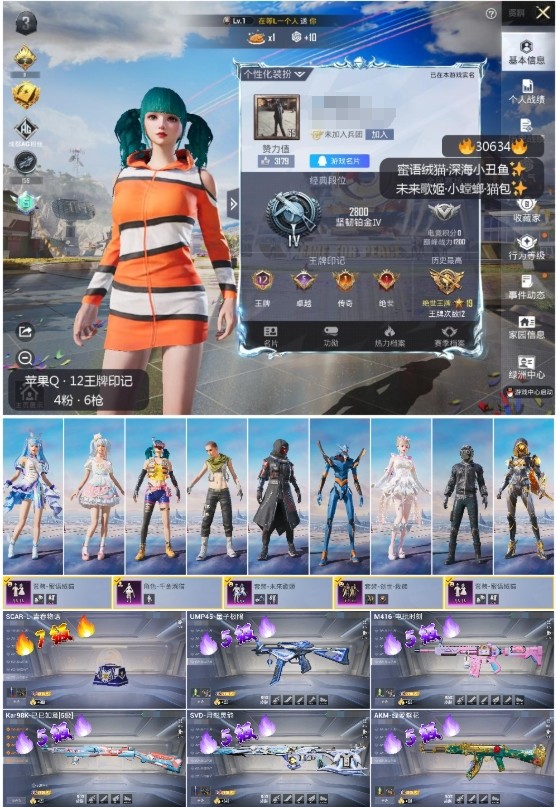 HPKG3233777和平精英账号详情图6 HPKG3233777和平精英账号详情图6