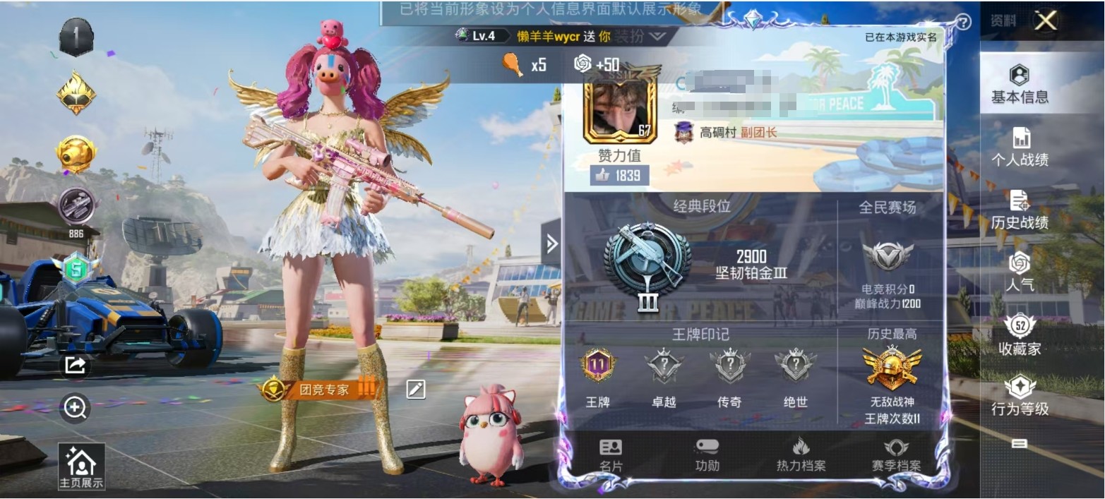 HPKG3236063和平精英账号详情图7 HPKG3236063和平精英账号详情图7
