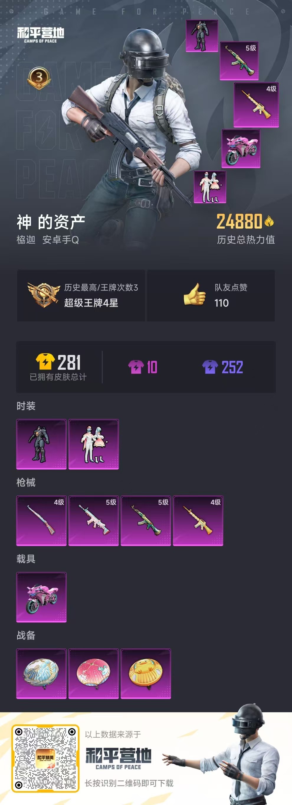 HPKG3236115和平精英账号详情图6 HPKG3236115和平精英账号详情图6