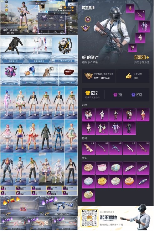 HPKG3236096和平精英账号详情图4 HPKG3236096和平精英账号详情图4