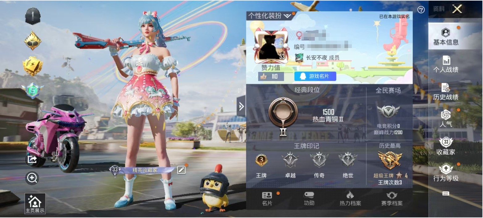 HPKG3236115和平精英账号详情图5 HPKG3236115和平精英账号详情图5
