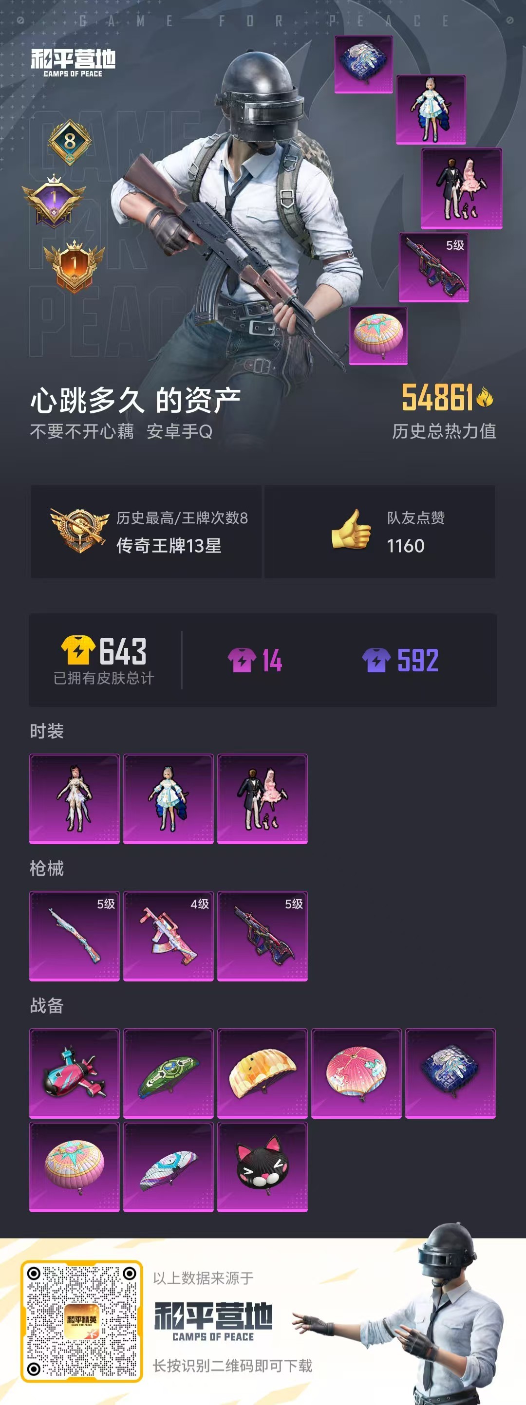 HPKG3238178和平精英账号详情图5 HPKG3238178和平精英账号详情图5