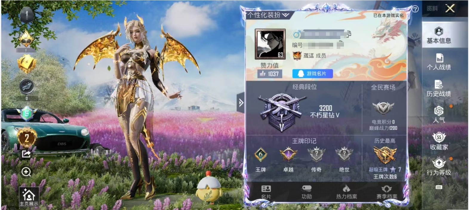 HPKG3238214和平精英账号详情图6