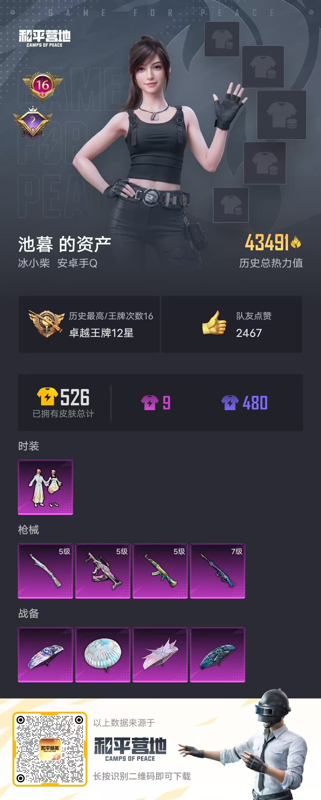 HPKG3246180和平精英账号详情图4 HPKG3246180和平精英账号详情图4