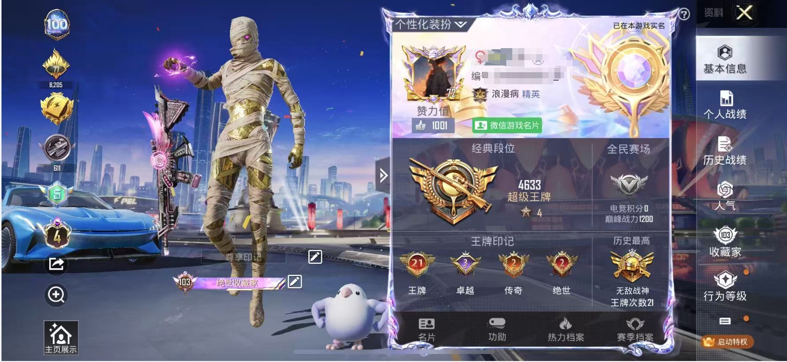 HPKG3241173和平精英账号详情图10