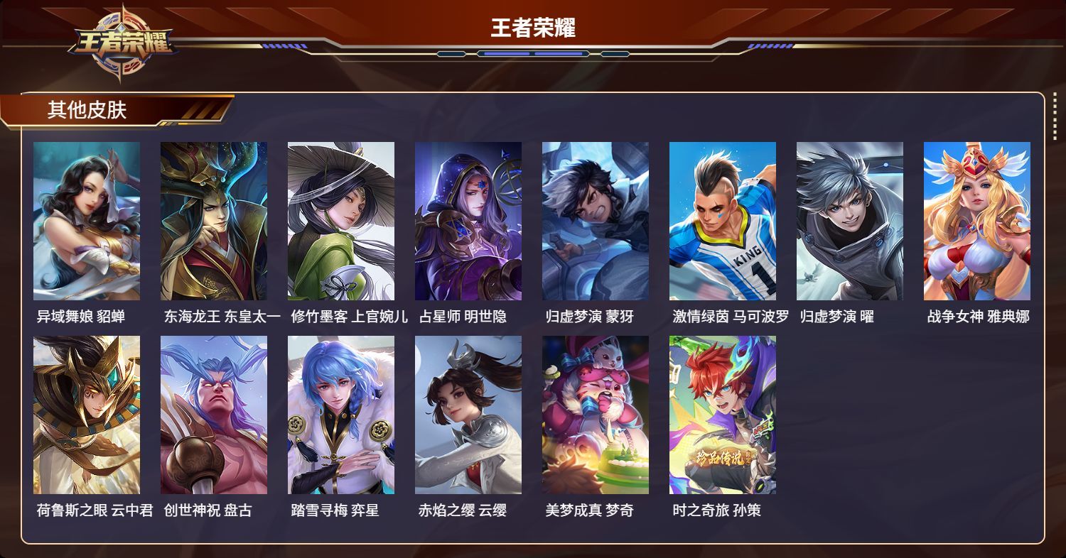 WZMK3146672王者荣耀账号详情图4 WZMK3146672王者荣耀账号详情图4
