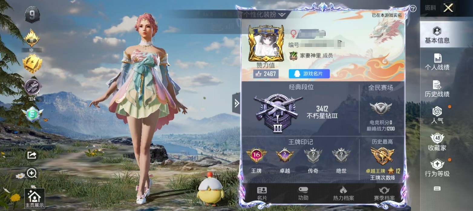 HPKG3246180和平精英账号详情图6 HPKG3246180和平精英账号详情图6