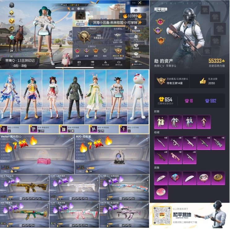 HPKG3246551和平精英账号详情图6 HPKG3246551和平精英账号详情图6