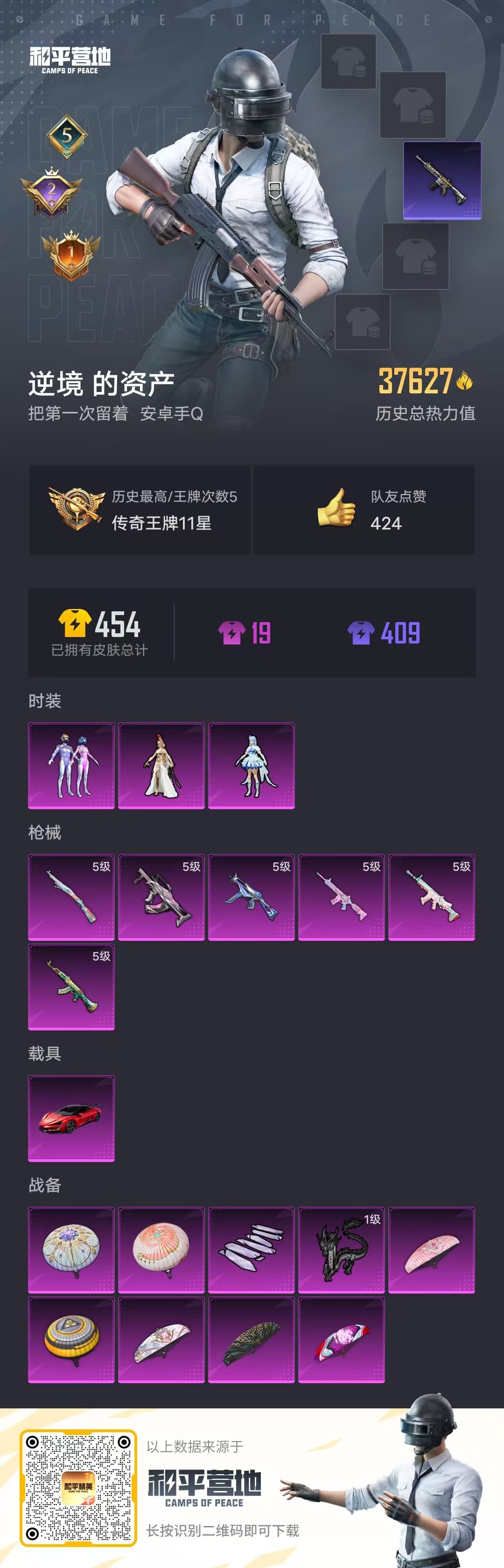 HPKG3246545和平精英账号详情图6