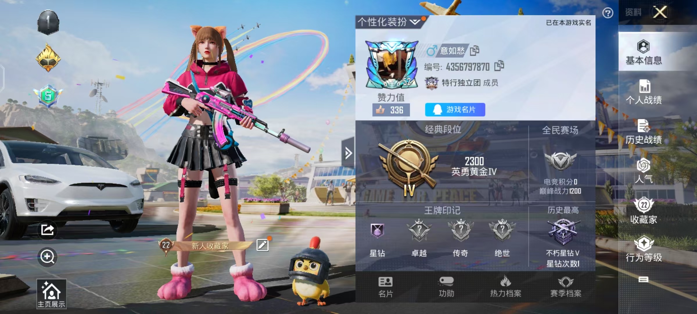 HPKG3179921和平精英账号详情图8