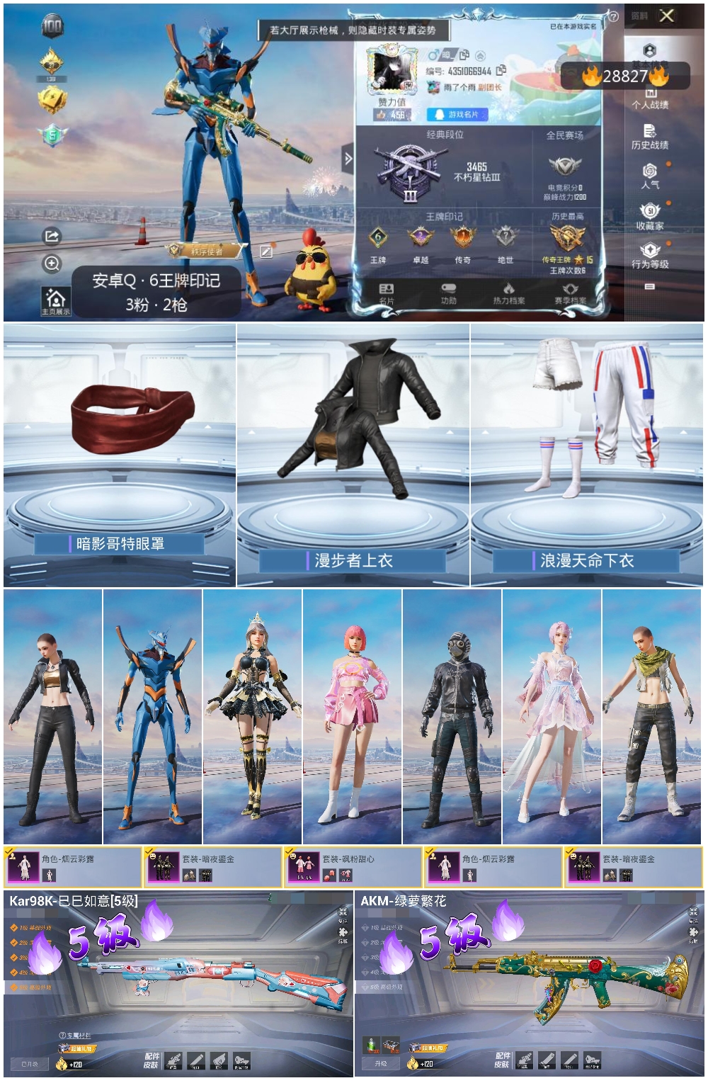 HPKG3174436和平精英账号详情图8