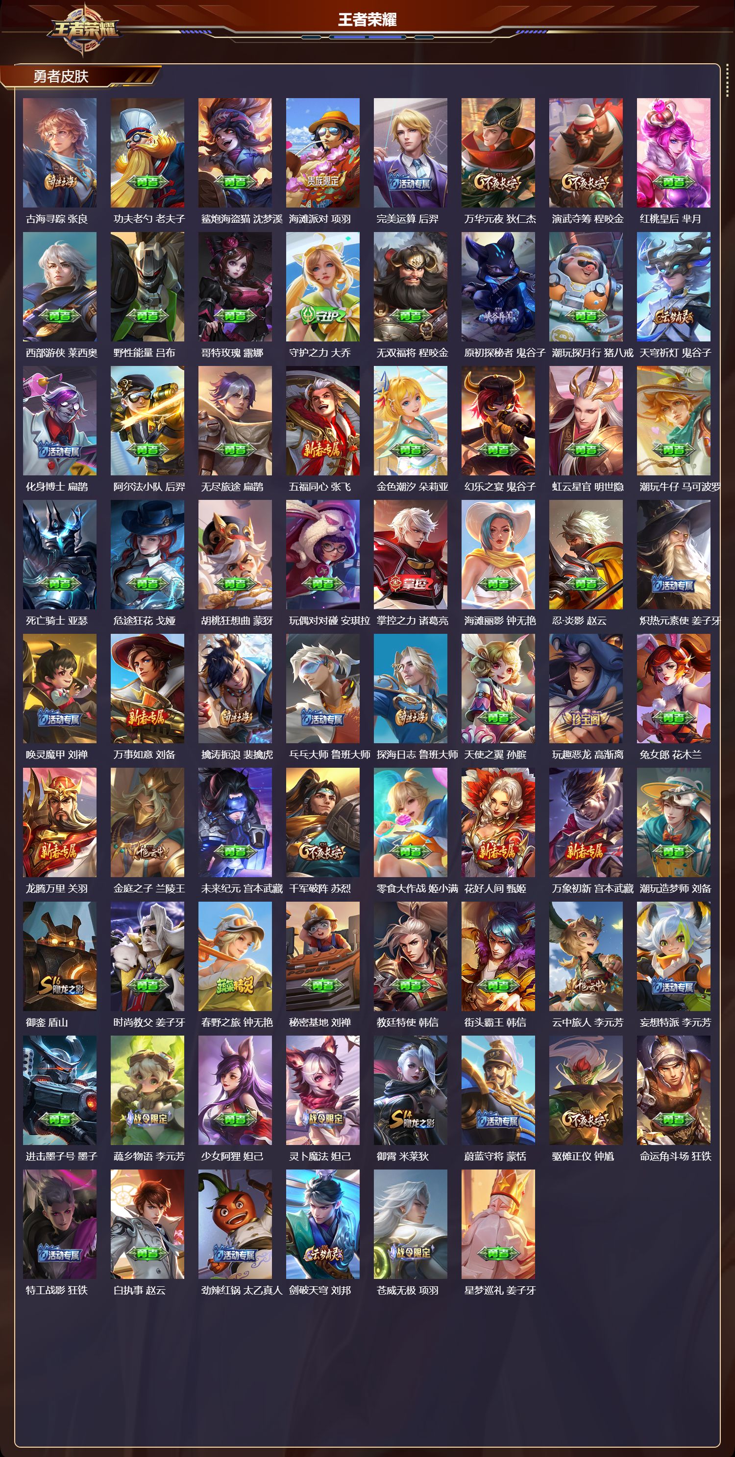 WZCMW415466王者荣耀账号详情图3