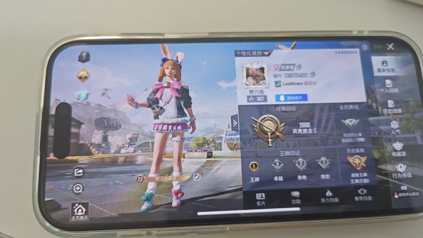 HPKG3174442和平精英账号详情图8