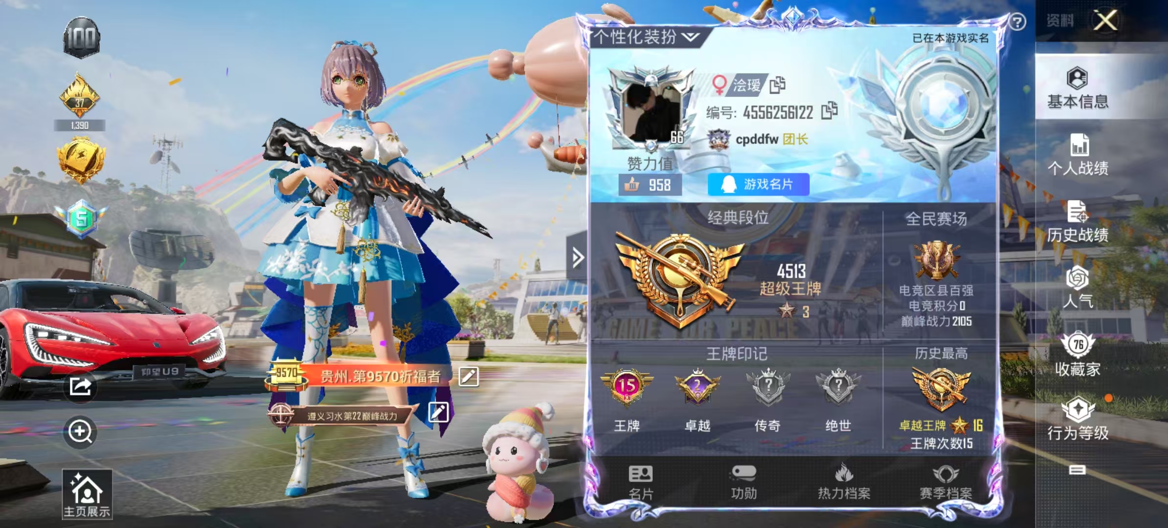 HPKG3178737和平精英账号详情图13