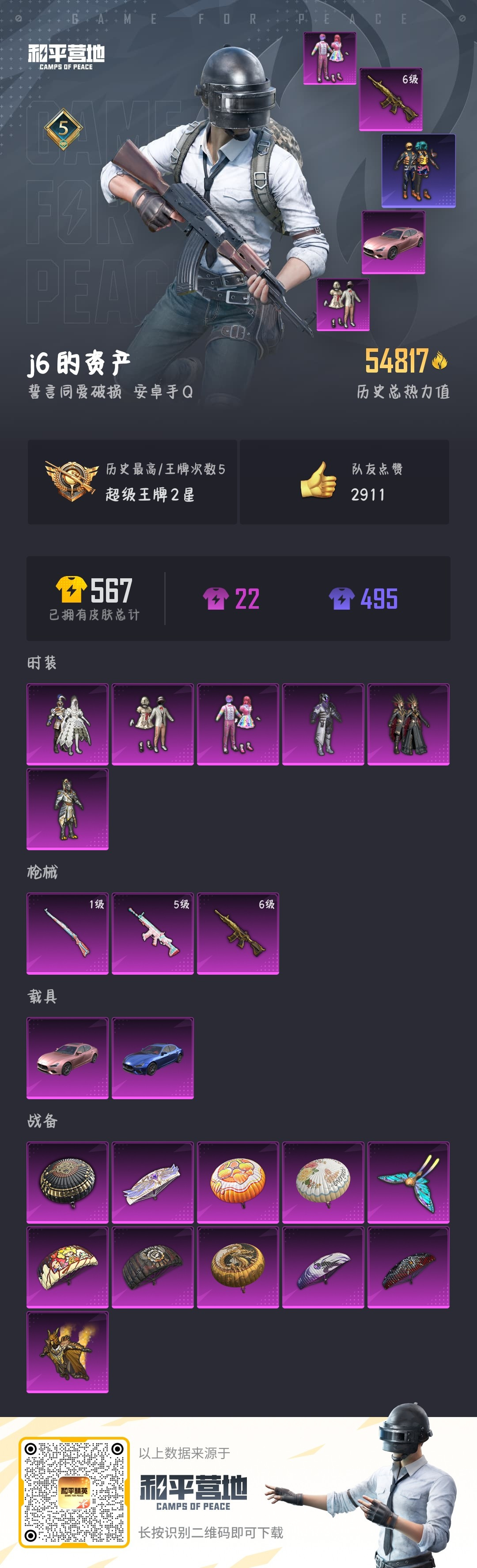 HPSJ3177014和平精英账号详情图4 HPSJ3177014和平精英账号详情图4