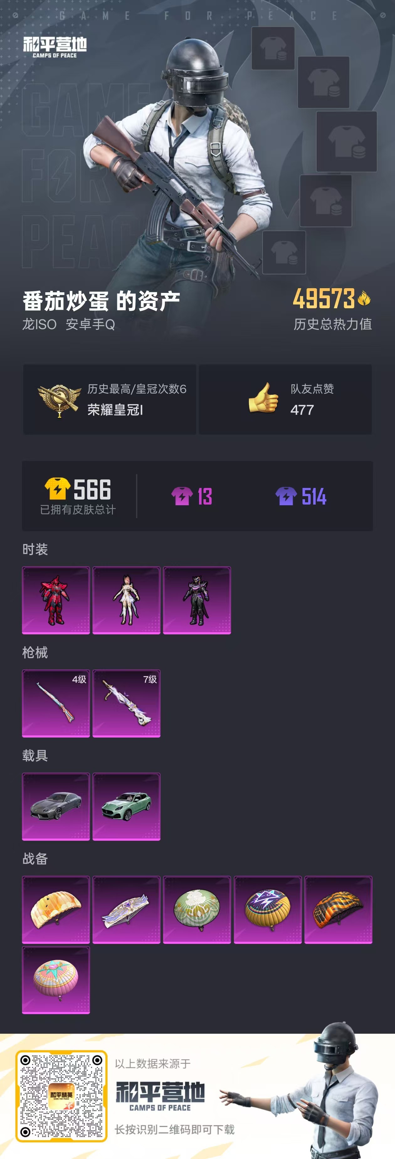 HPKG3183240和平精英账号详情图10 HPKG3183240和平精英账号详情图10