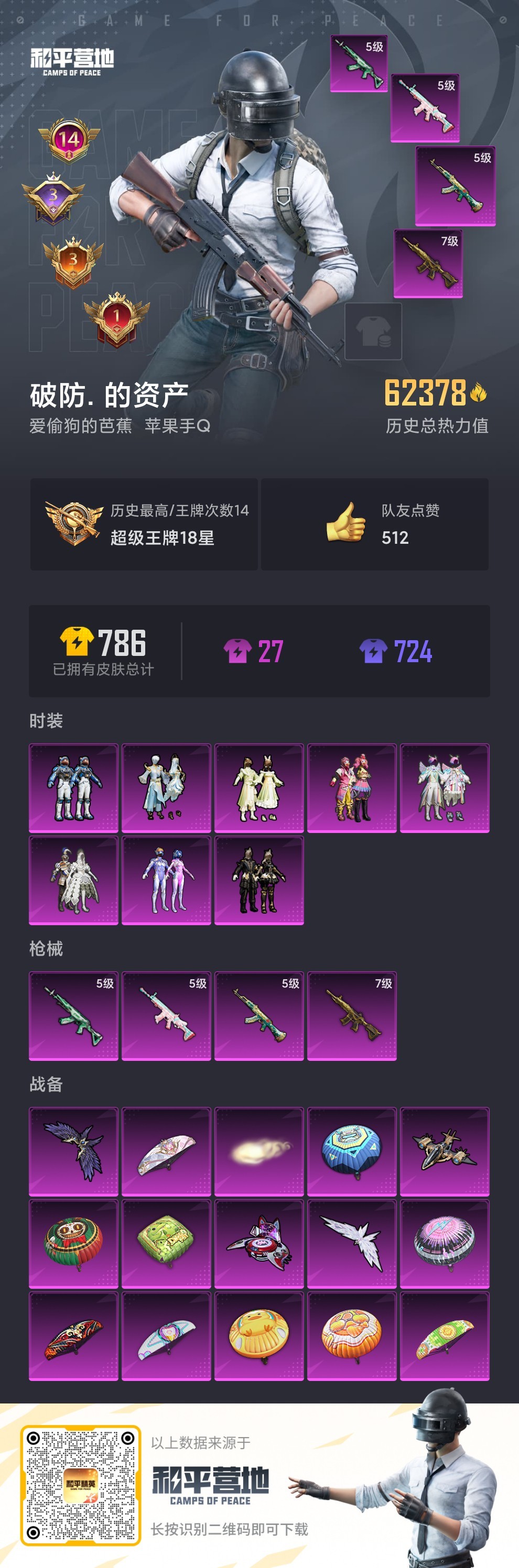 HPKG3206150和平精英账号详情图5 HPKG3206150和平精英账号详情图5